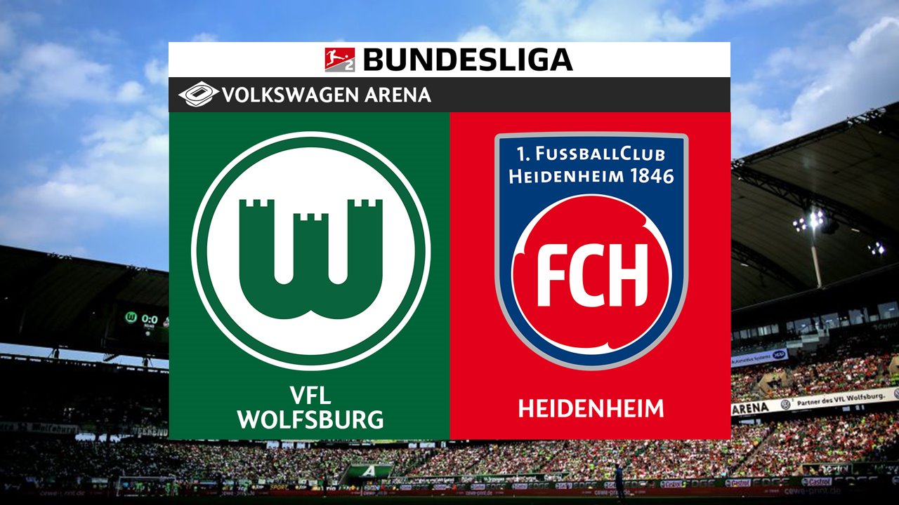 Wolfsburg vs Heidenheim poster