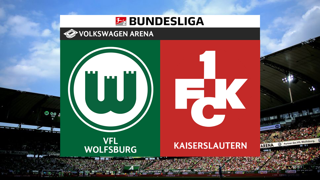 Wolfsburg vs Kaiserslautern poster