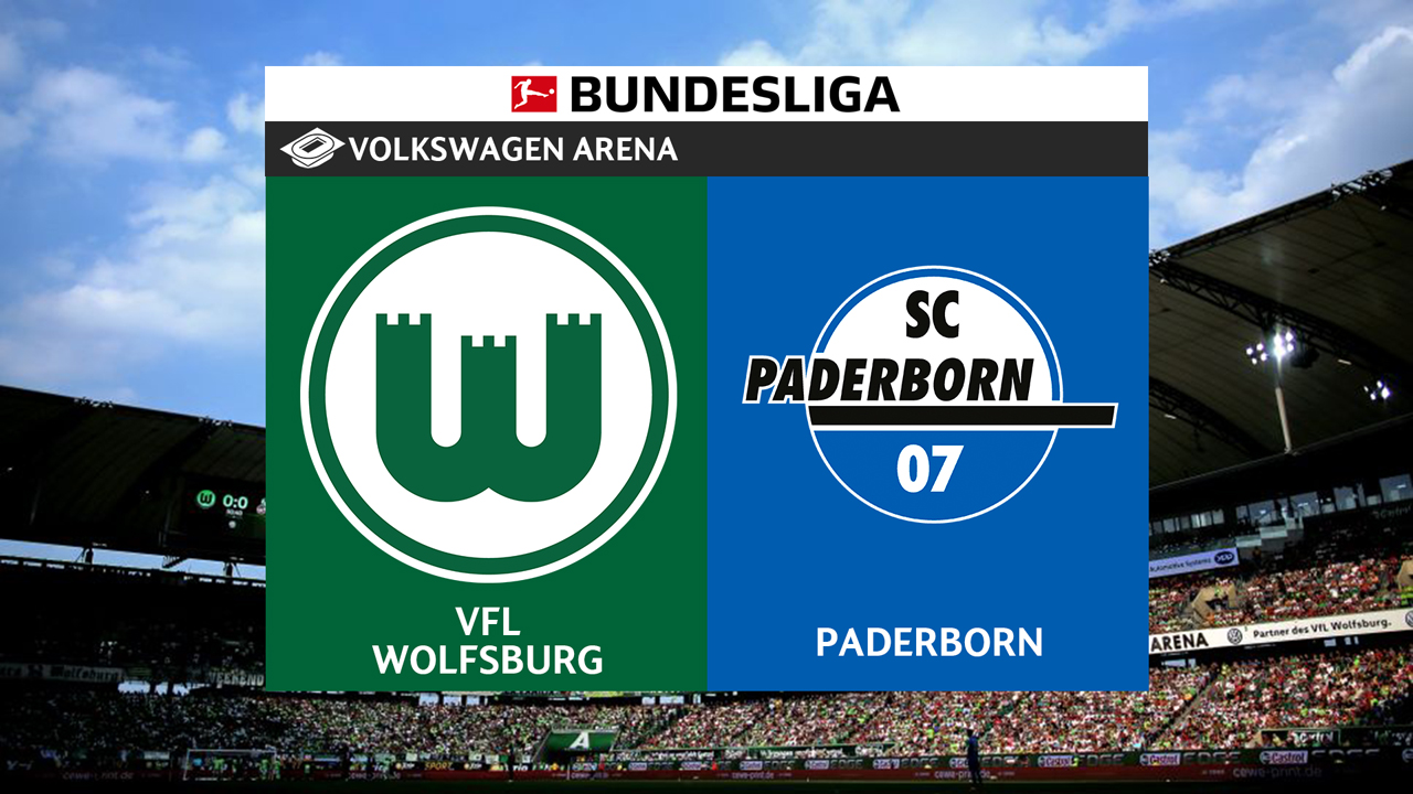 Wolfsburg vs Paderborn poster