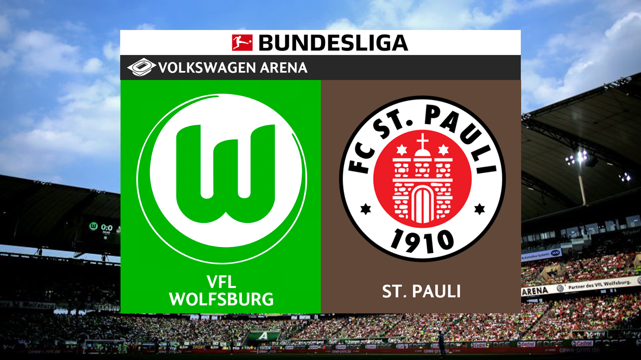 Wolfsburg vs St Pauli poster