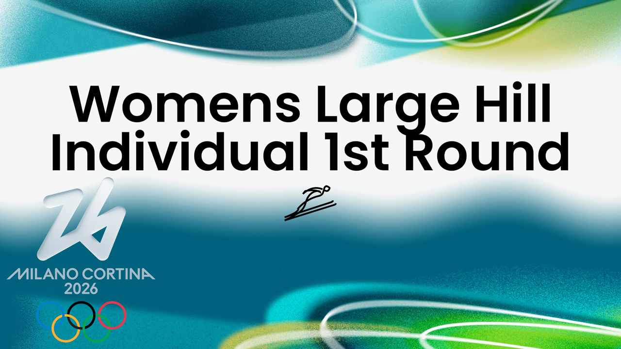 Womens Large Hill Individual 1st Round image