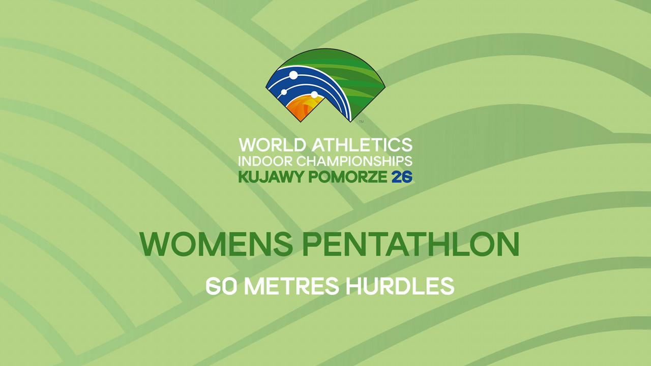 Womens Pentathlon 60 metres Hurdles