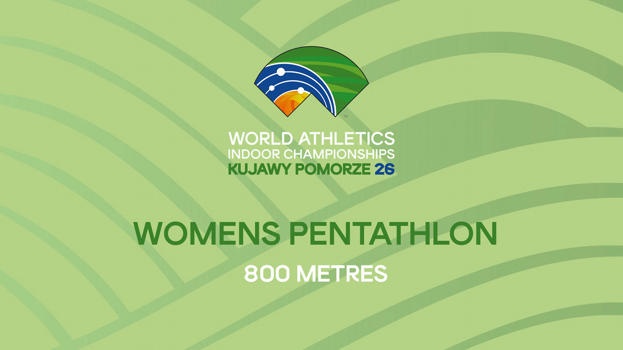 Womens Pentathlon 800 metres