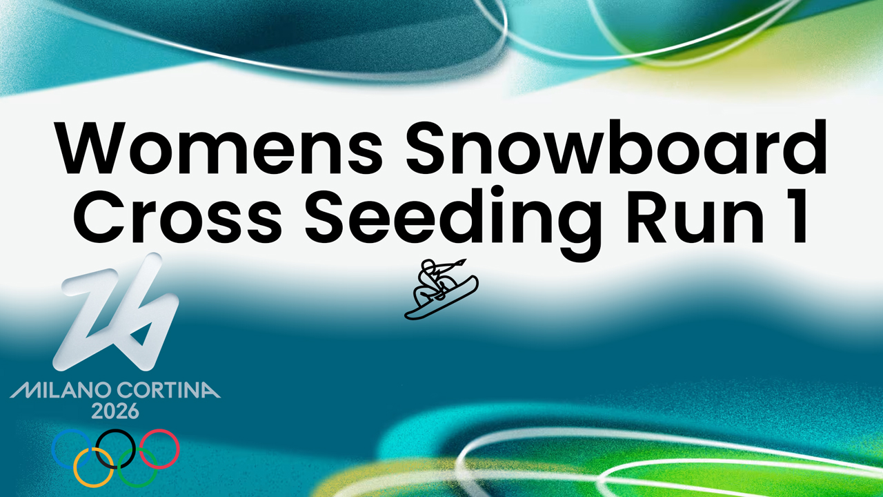 Womens Snowboard Cross Seeding Run 1 image