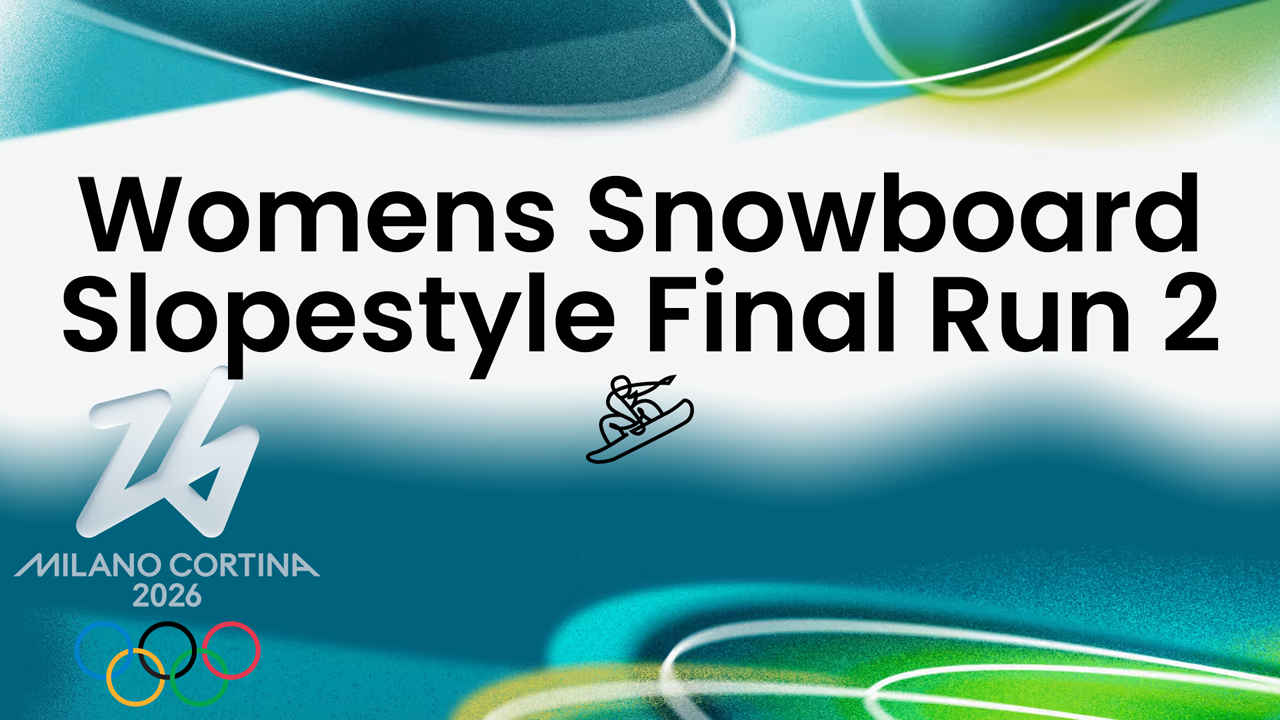 Womens Snowboard Slopestyle Final Run 2 image
