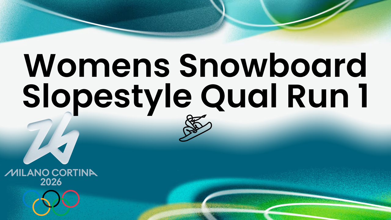 Womens Snowboard Slopestyle Qual Run 1 image