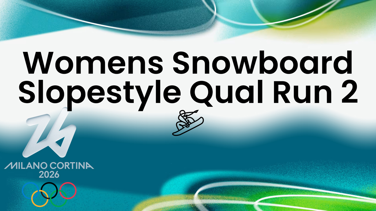 Womens Snowboard Slopestyle Qual Run 2 image