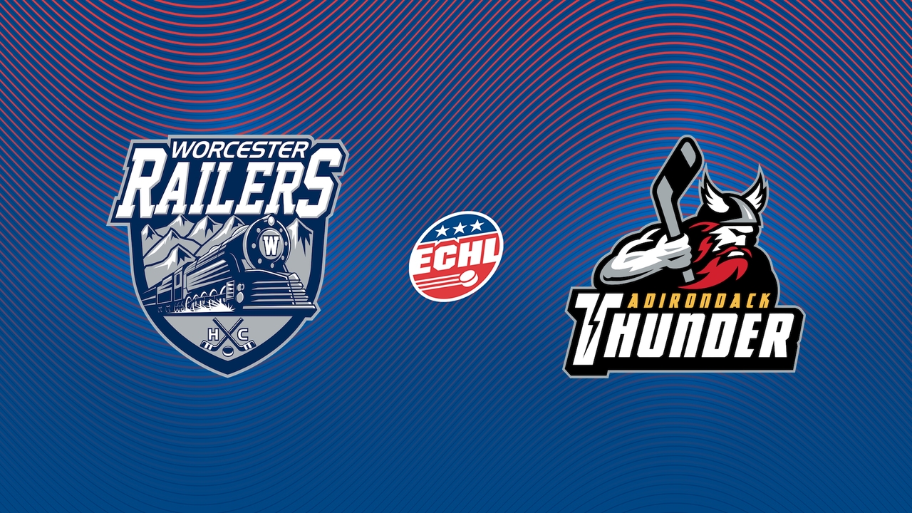 Worcester Railers vs Adirondack Thunder poster