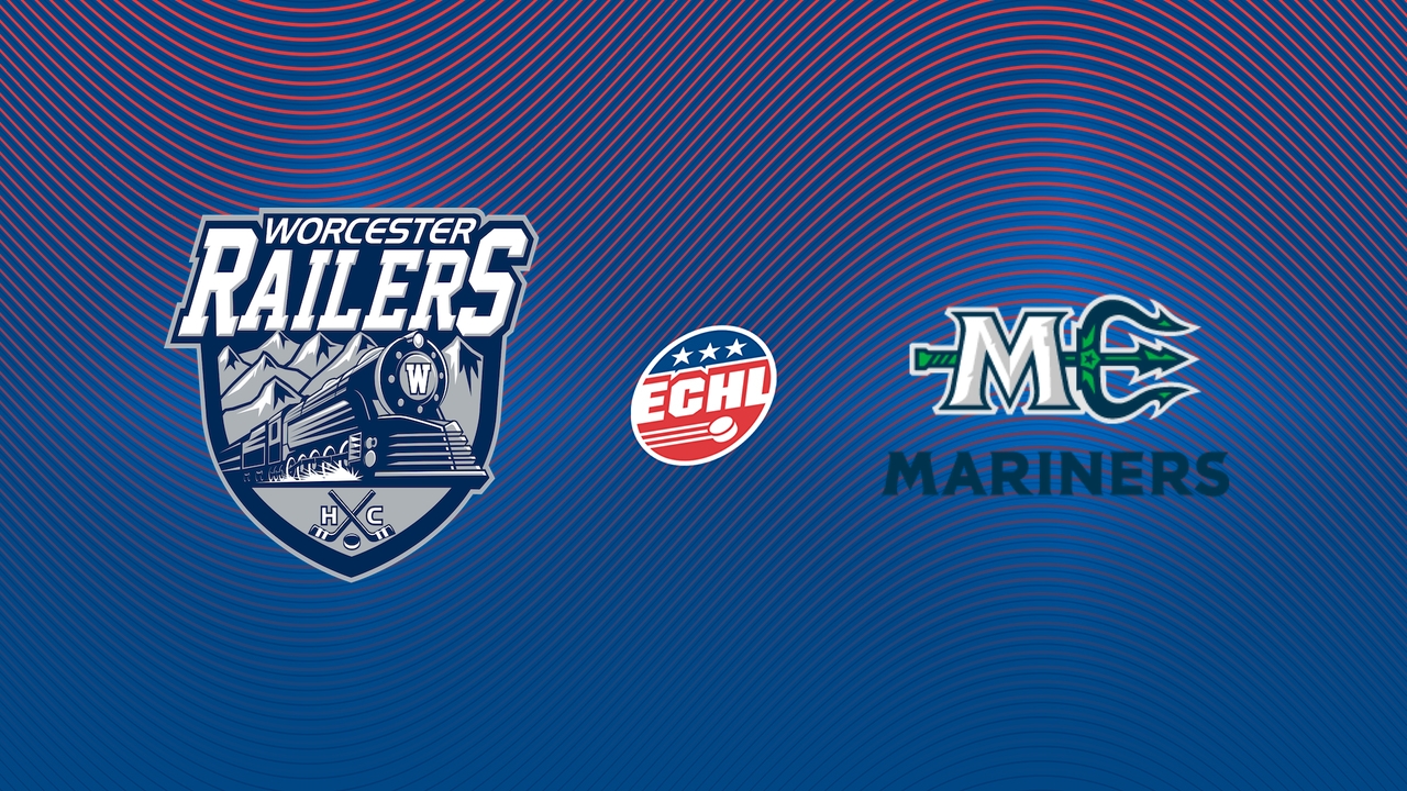 Worcester Railers vs Maine Mariners poster