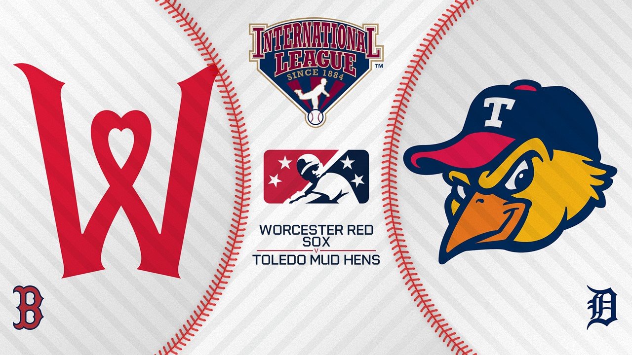 Worcester Red Sox vs Toledo Mud Hens poster