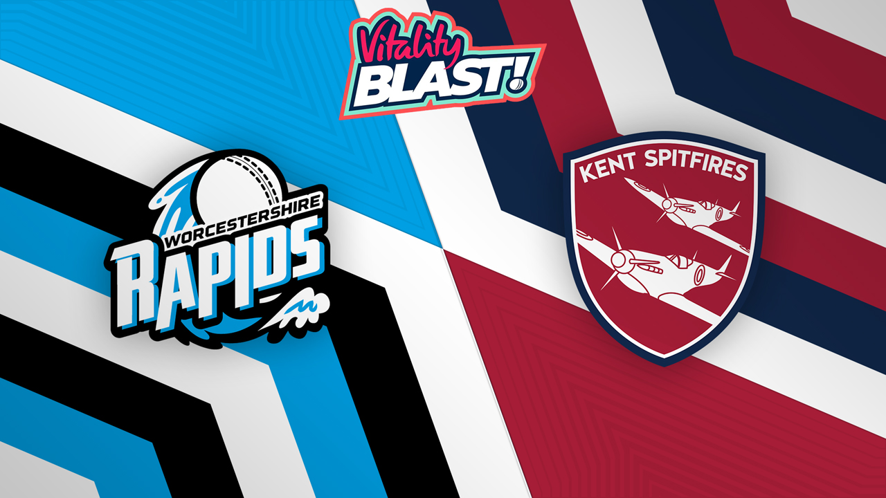 Worcestershire Rapids vs Kent Spitfires poster