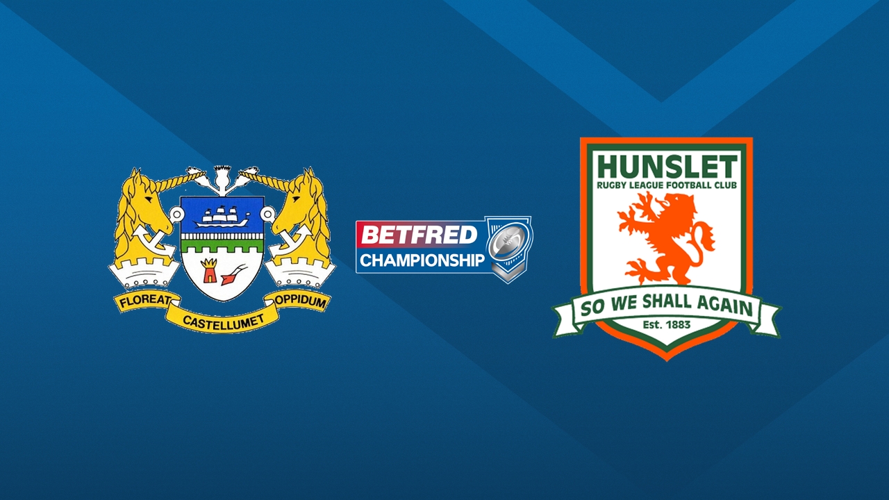 Workington Town vs Hunslet RLFC poster