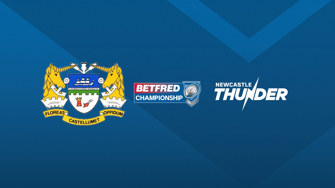 Workington Town vs Newcastle Thunder poster