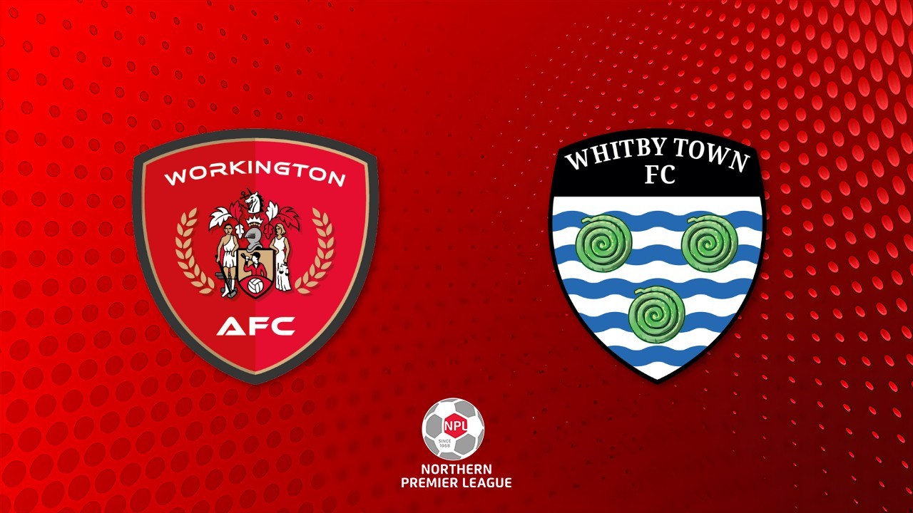 Workington vs Whitby Town poster