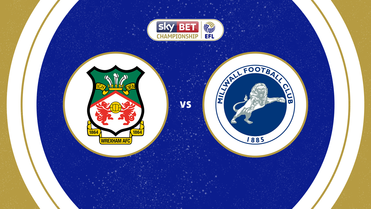 Wrexham vs Millwall poster