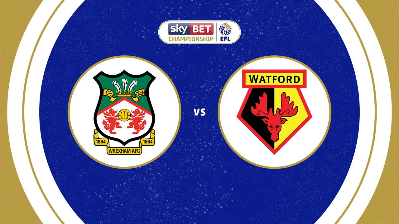 Wrexham vs Watford poster