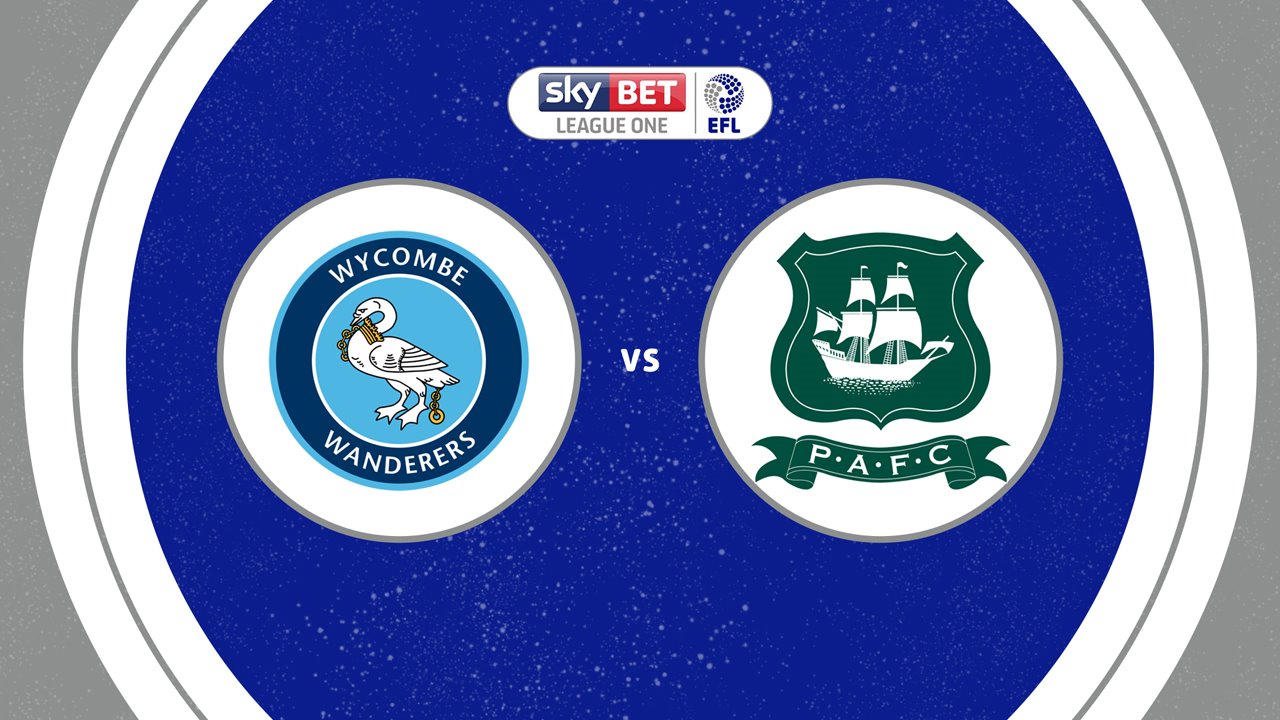 Wycombe Wanderers vs Plymouth Argyle poster