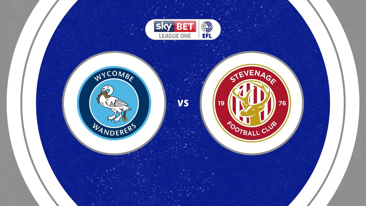 Wycombe Wanderers vs Stevenage poster