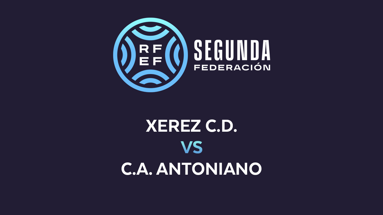 Xerez vs Atlético Antoniano poster