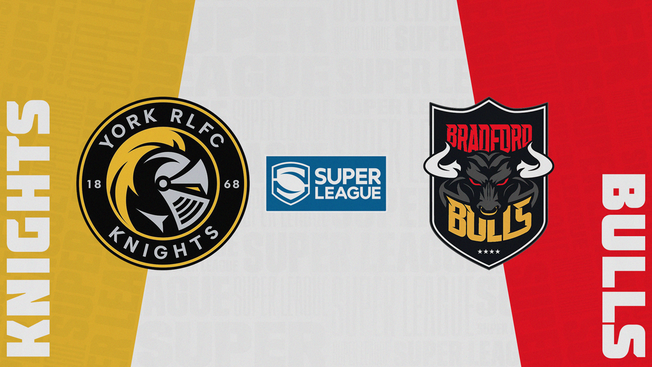 York City Knights vs Bradford Bulls poster