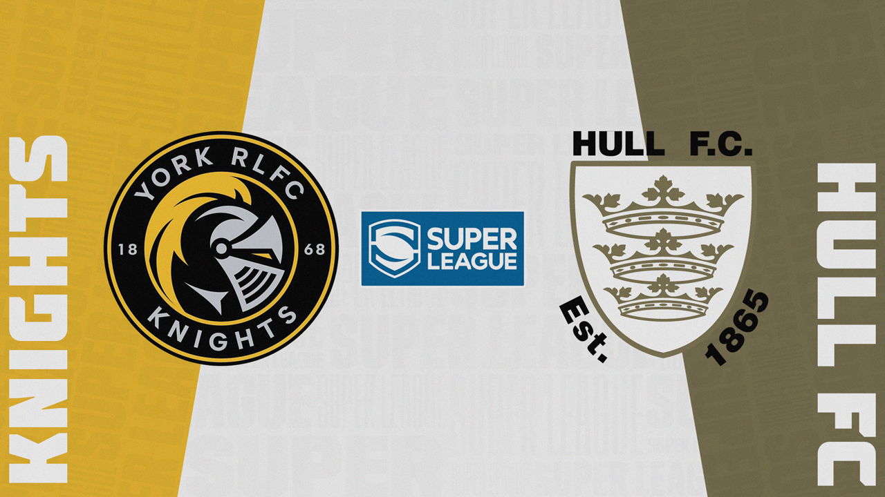 York City Knights vs Hull F.C. poster