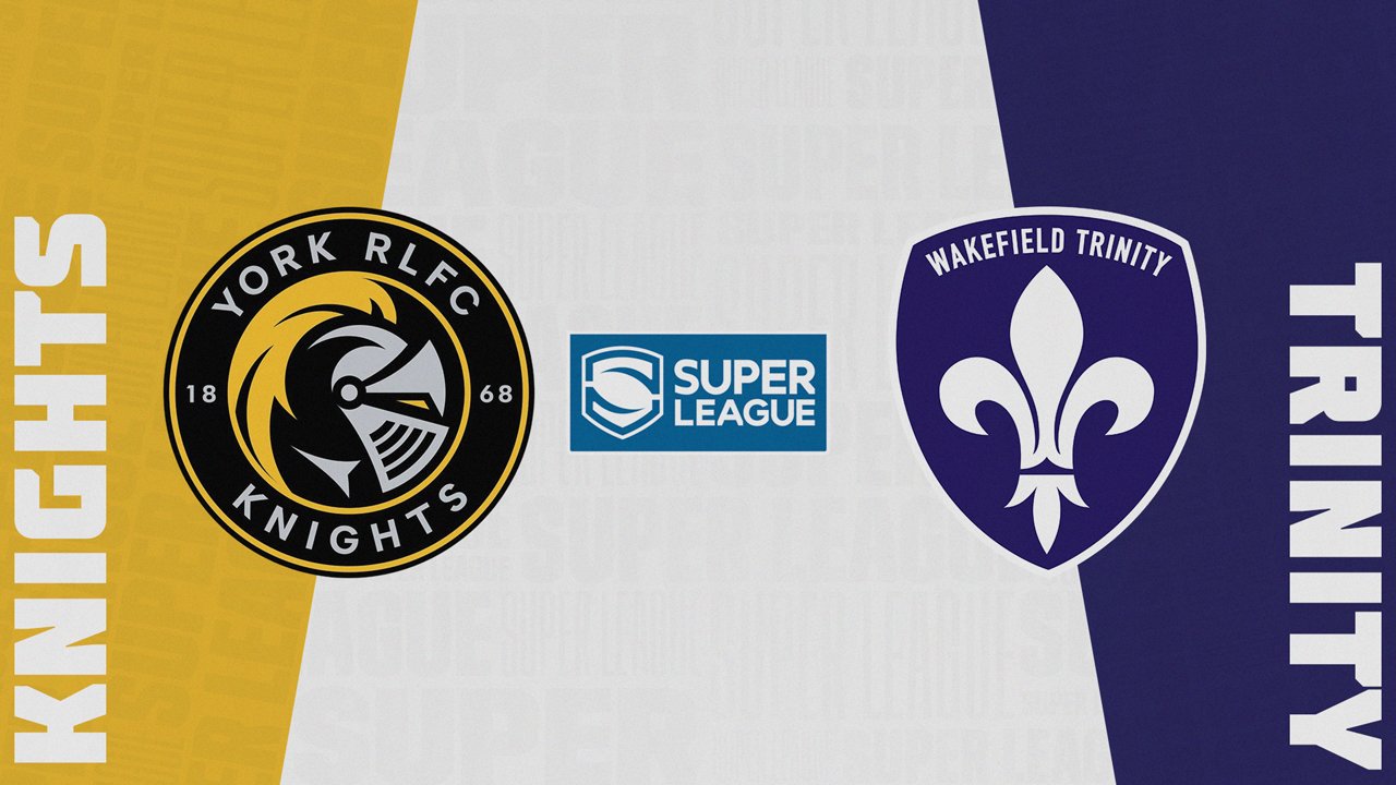 York City Knights vs Wakefield Trinity Wildcats poster