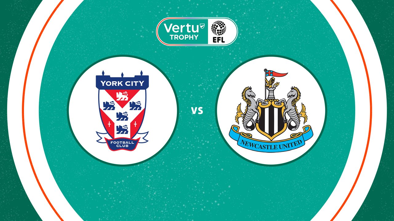 York City vs Newcastle United U21 poster
