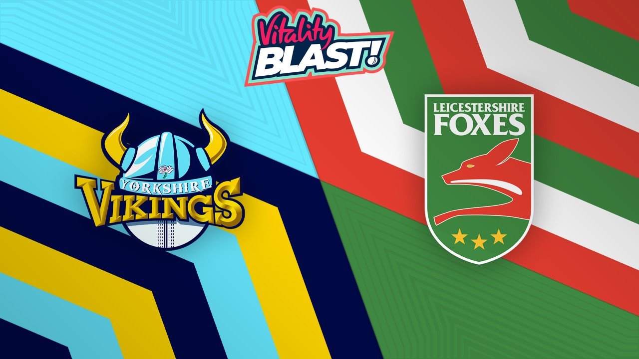 Yorkshire Vikings vs Leicestershire Foxes poster