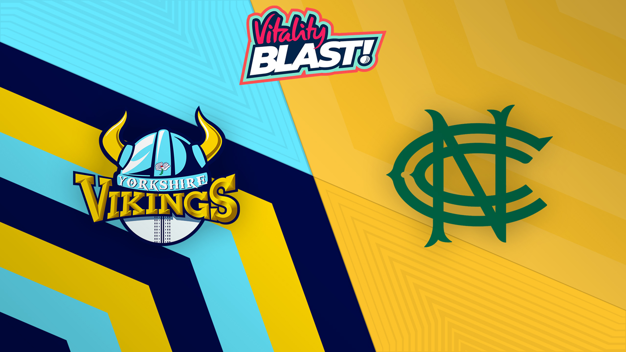 Yorkshire Vikings vs Notts Outlaws poster