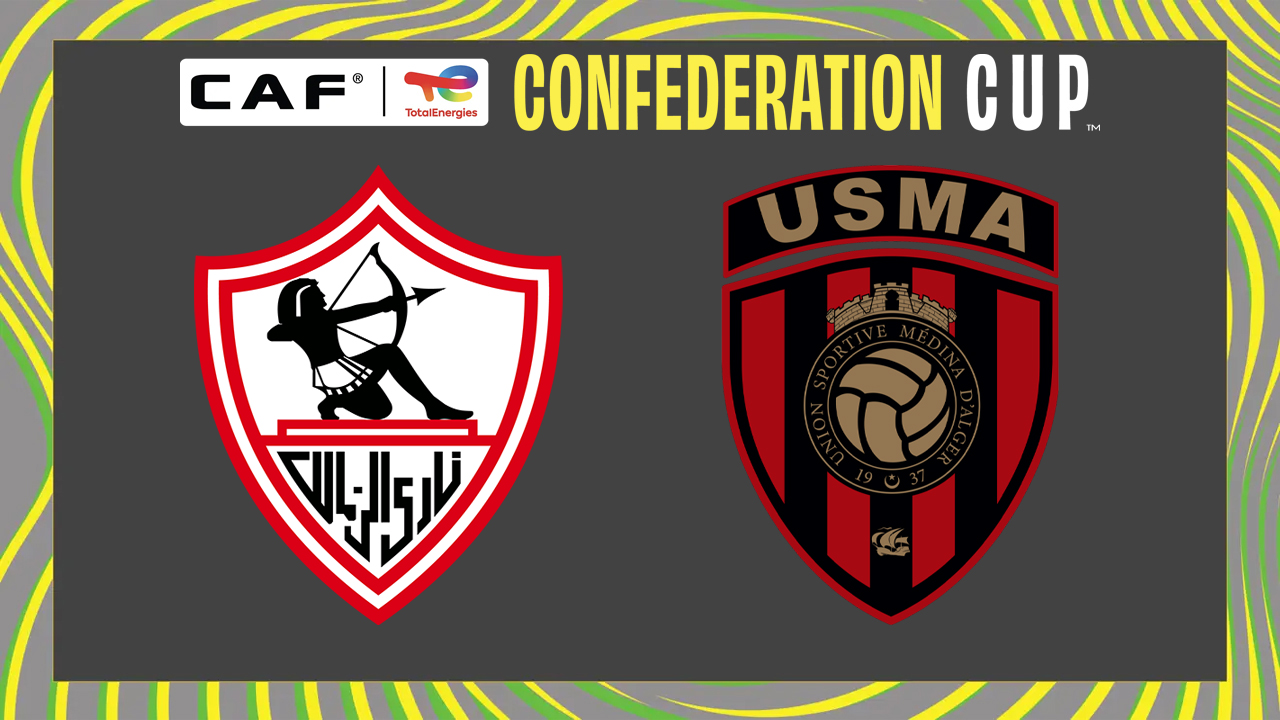 Zamalek vs USM Alger poster