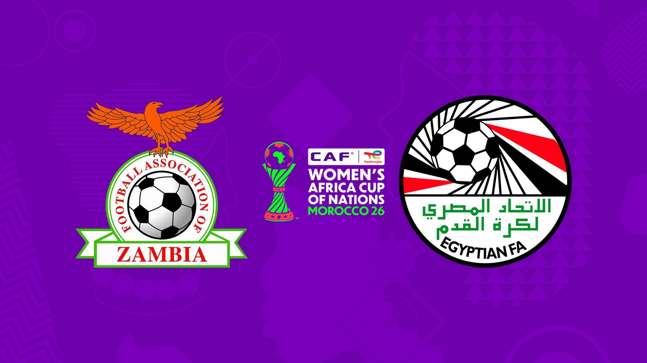 Zambia Women vs Egypt Women poster