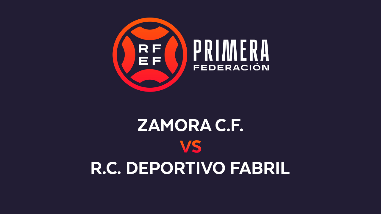 Zamora vs Deportivo Fabril poster
