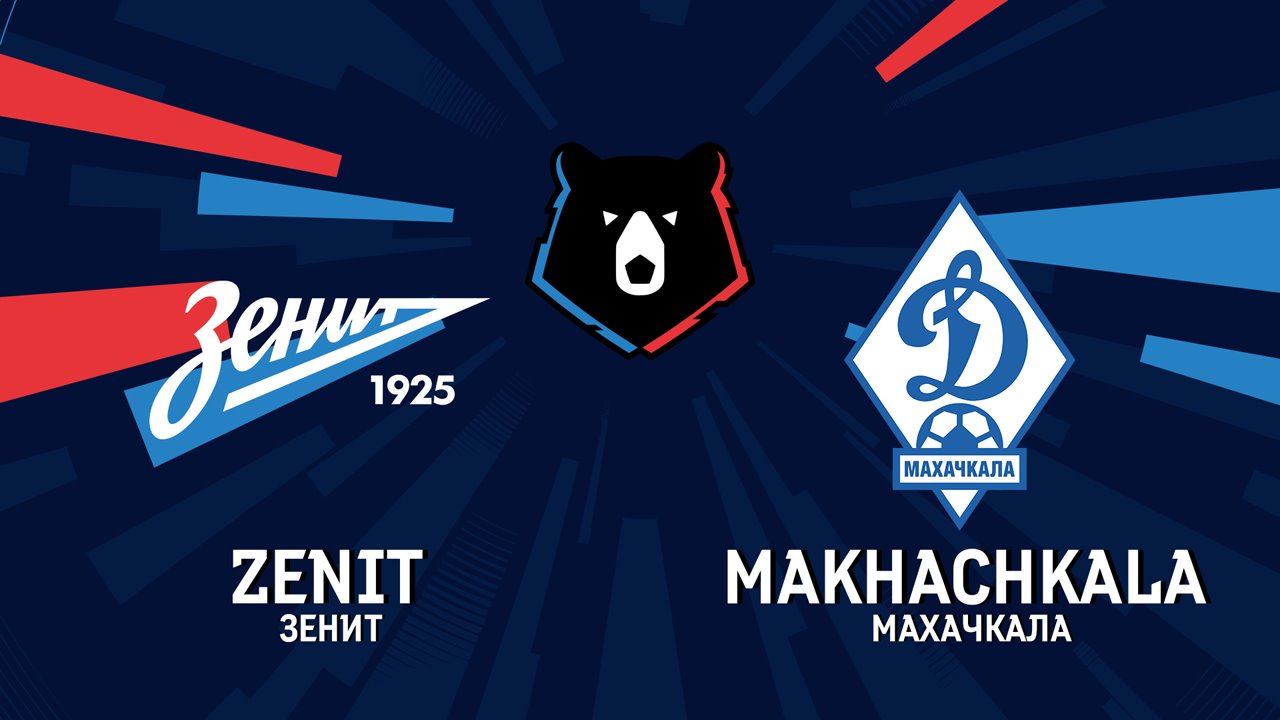 Zenit Saint Petersburg vs Dynamo Makhachkala poster