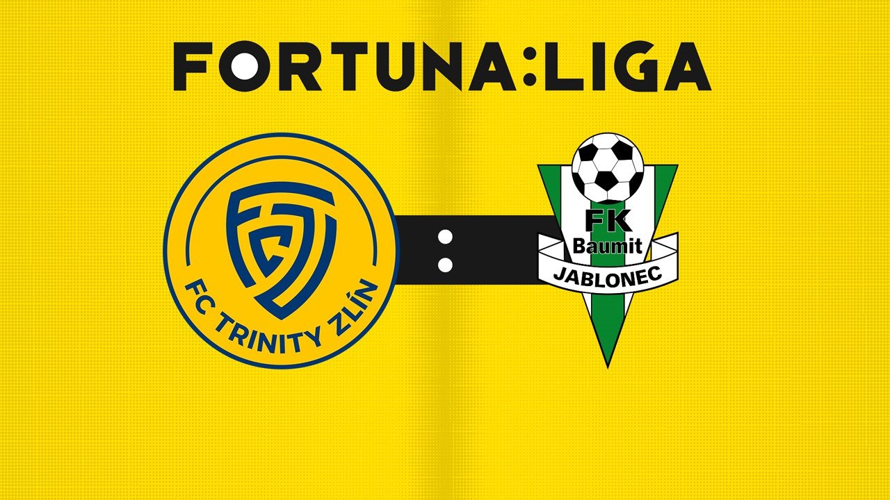 Zlín vs Jablonec poster