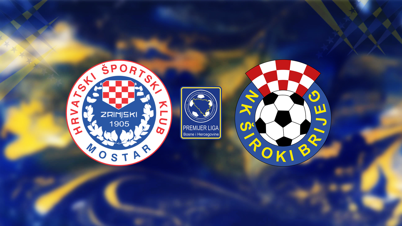 Zrinjski Mostar vs Široki Brijeg poster