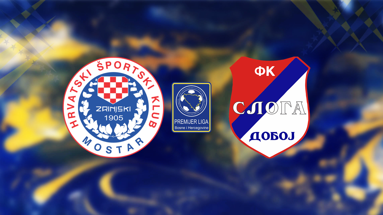 Zrinjski Mostar vs Sloga Doboj poster