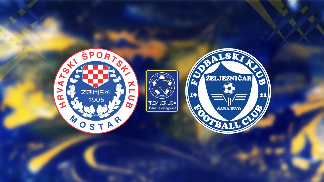 Zrinjski Mostar vs Željezničar Sarajevo poster