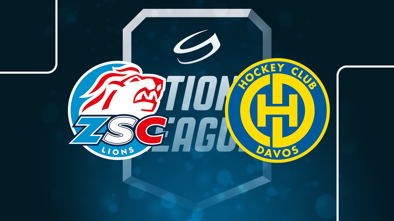 ZSC Lions vs Davos poster