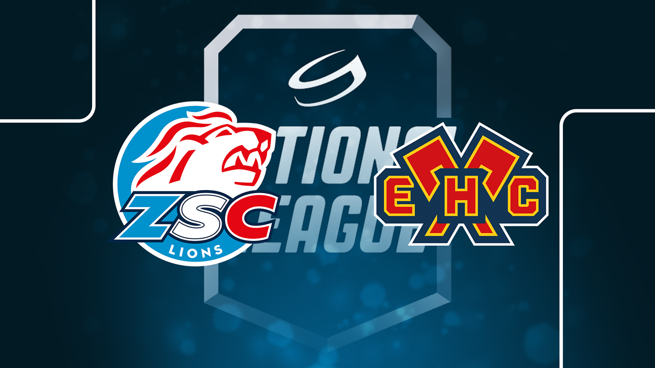 ZSC Lions vs EHC Biel-Bienne poster