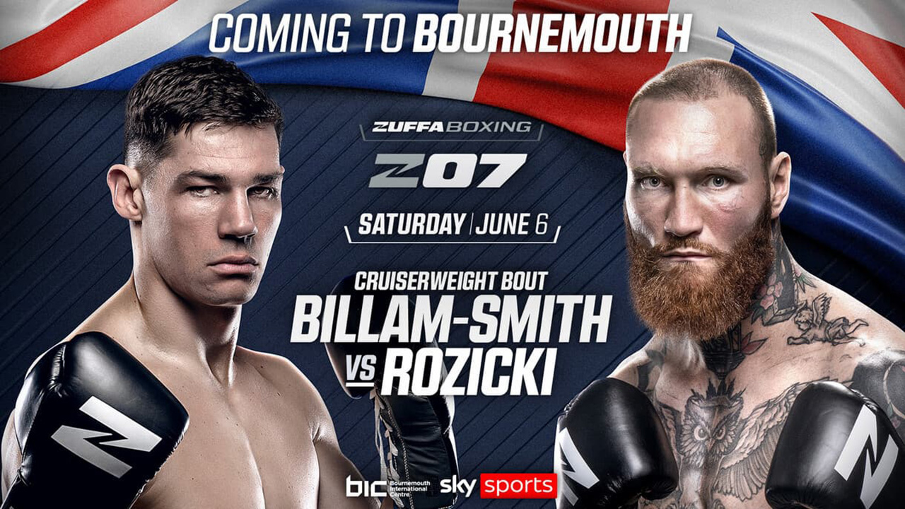 Zuffa Boxing 7 Billam-Smith vs Rozicki image