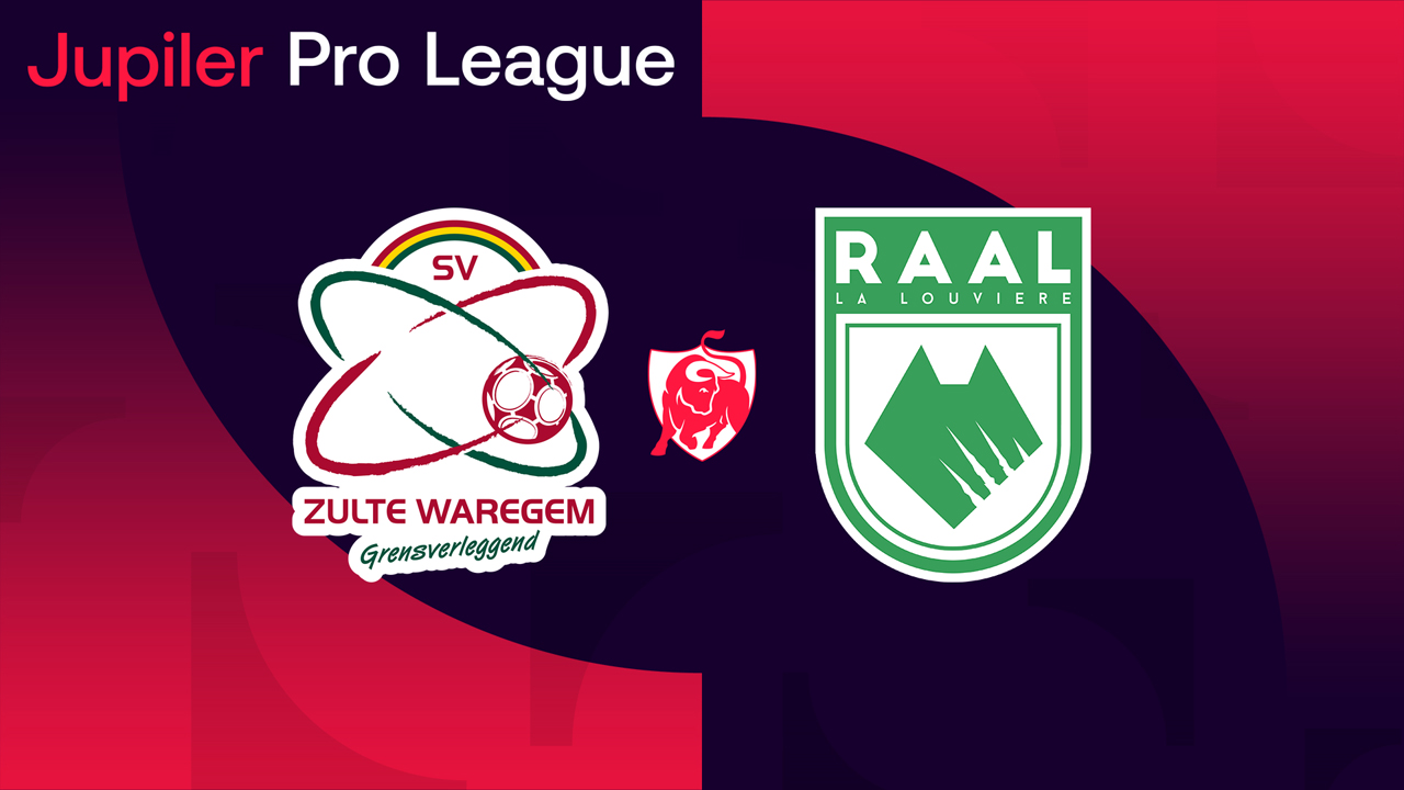 Zulte Waregem vs RAAL La Louvière poster