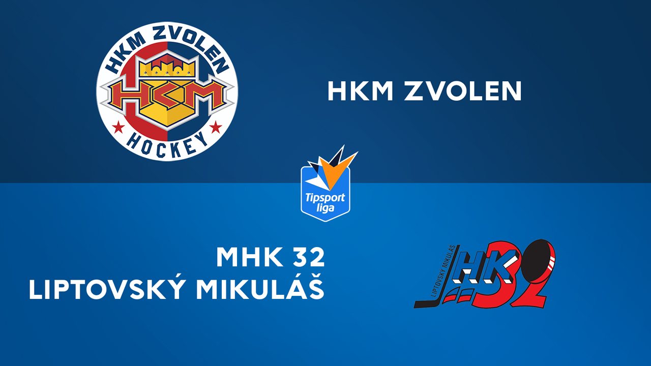 Zvolen vs Liptovsky Mikulas poster