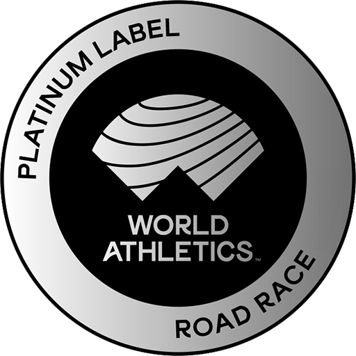 World Athletics Road Races Platinum badge