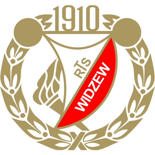 Widzew Łódź vs DAC 1904 Dunajská Streda badge left