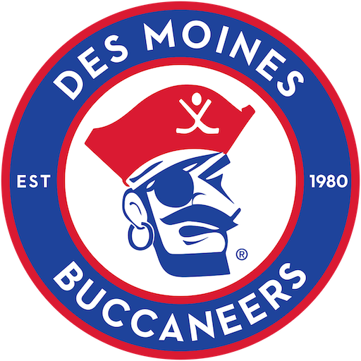 Des Moines Buccaneers badge Des Moines Buccaneers badge