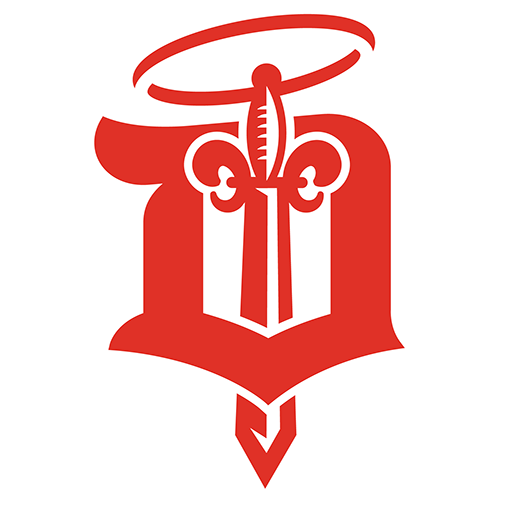 Dubuque Fighting Saints badge