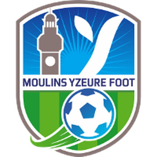 Moulins Yzeure Foot badge