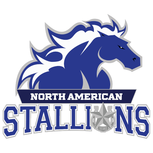 Nicholls State vs North American Stallions badge right