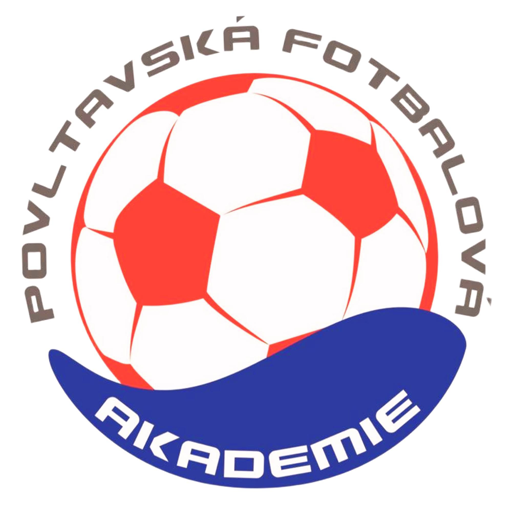 Povltavská fotbalová akademie badge