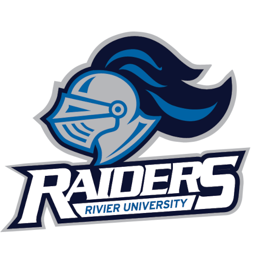 Massachusetts Lowell vs Rivier badge right